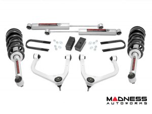 GMC Sierra 1500 Lift Kit - 3.5in - N3 Loaded Struts w/ N3 Rear Shocks - Multi-Leaf Rear Springs - Aluminum Upper Control Arms